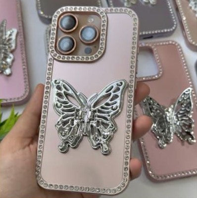 CaseIt Crystal Butterfly Bling Stand Case