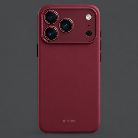 KZDOO Air Skin Case for 18 Pro & 18 Pro Max – Burgundy