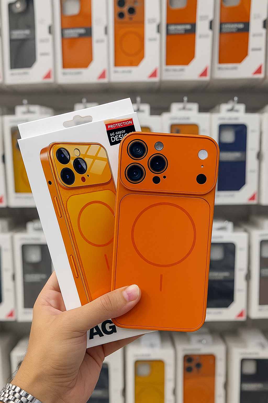 AG Converter Premium AG Glass Ultra Shockproof Case – 5 Colors