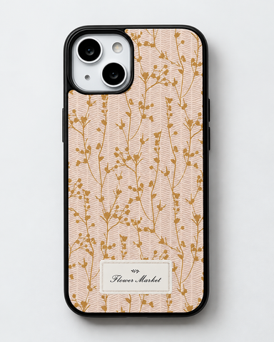 Glossy Flower Case – Cute Floral Phone Cover