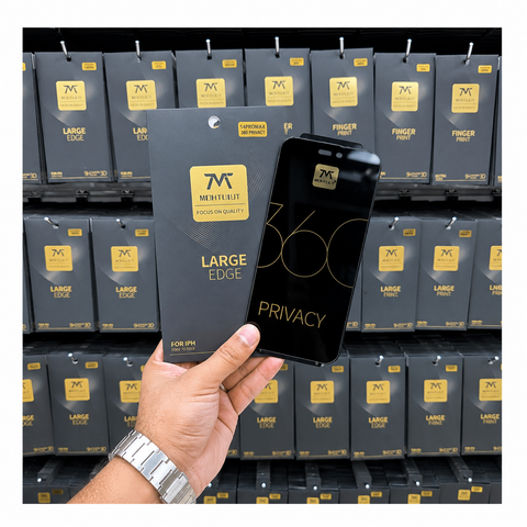 MOHTUUT Premium Privacy And Clear Tempered Glass Screen Protector