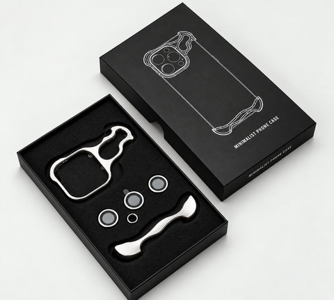 Premium Metallic Bumper Case for iPhone – Minimalist Protective Phone Cover