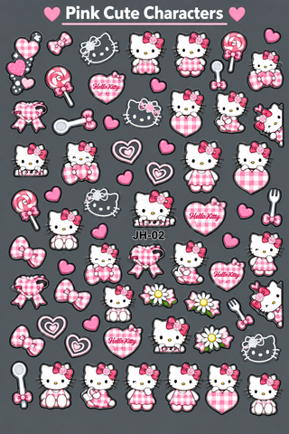 3D Cute Phone Stickers – DIY Phone & Case Decoration