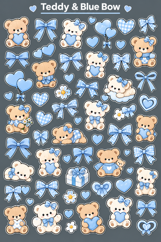 3D Cute Phone Stickers – DIY Phone & Case Decoration
