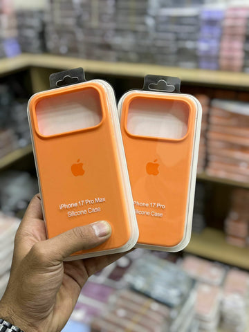 Orange Apple Silicone Case