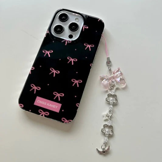 Cute Bow Charm Case