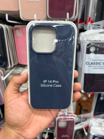 Silicone Case for iPhone – Soft Touch Slim Protective Cover Without Apple Logo