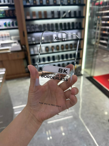 Xmart 8K Super Curved Borderless Privacy Glass with Full Screen Coverage