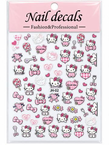 3D Cute Phone Stickers – DIY Phone & Case Decoration