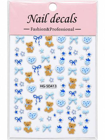3D Cute Phone Stickers – DIY Phone & Case Decoration