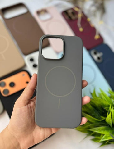 Premium Silicone MagSafe Case for iPhone