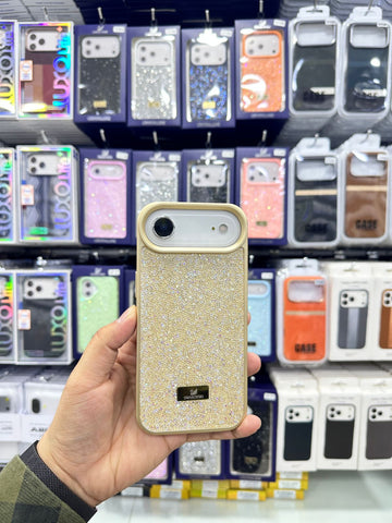CaseIt Swarovski Shine Case – Luxury Glitter Crystal Back Cover for iPhone 17 Series