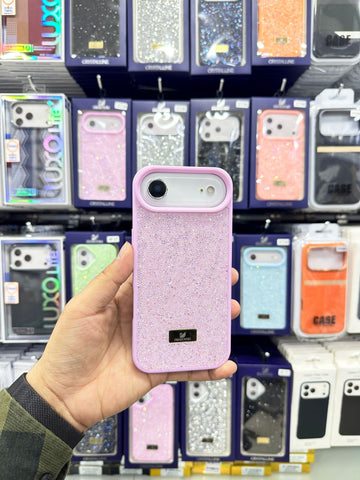 CaseIt Swarovski Shine Case – Luxury Glitter Crystal Back Cover for iPhone 17 Series