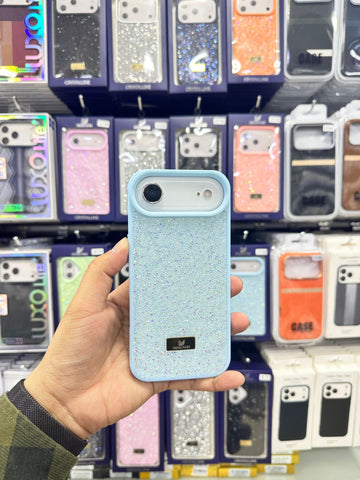 CaseIt Swarovski Shine Case – Luxury Glitter Crystal Back Cover for iPhone 17 Series