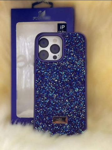CaseIt Swarovski Shine Case – Luxury Glitter Crystal Back Cover for iPhone 17 Series