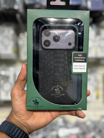 Caseit Santa Barbara Polo Crocodile Leather Phone Case