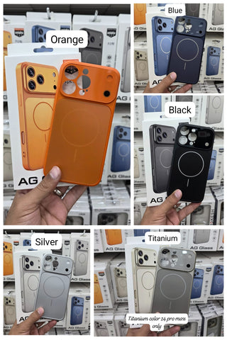 AG Converter Premium AG Glass Ultra Shockproof Case – 5 Colors