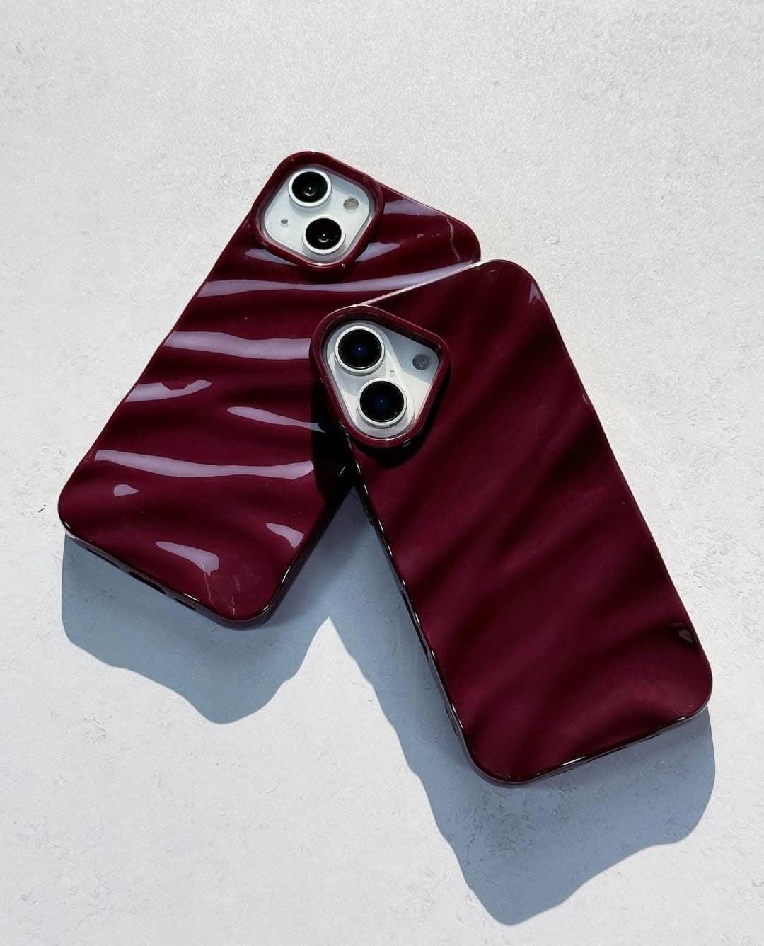 Cherry Gloss Luxury Protective Case for iPhone with premium glossy finish and shockproof protection