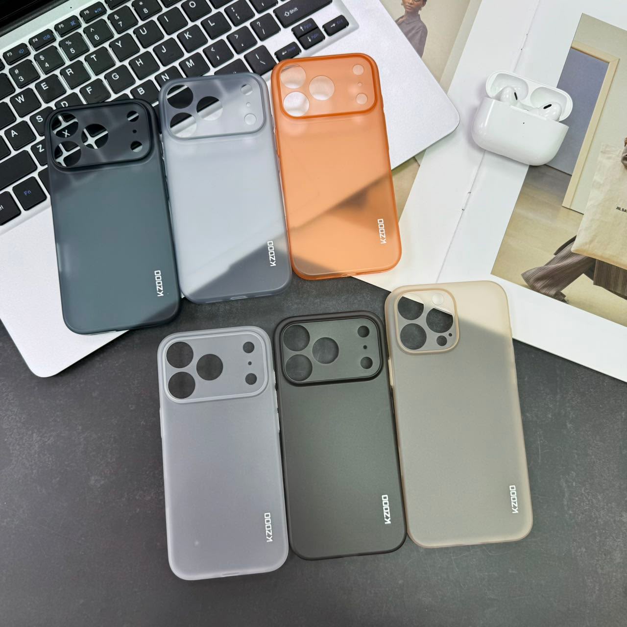 KZDOO Air Skin slim protective case for iPhone 11 to 17 series