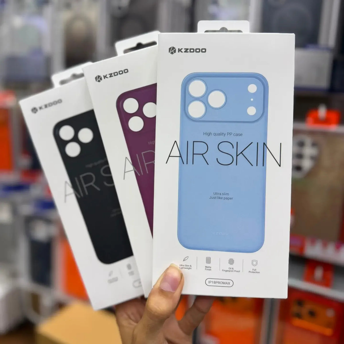 KZDOO Air Skin Ultra Slim Matte Case for 17 & 18 Series