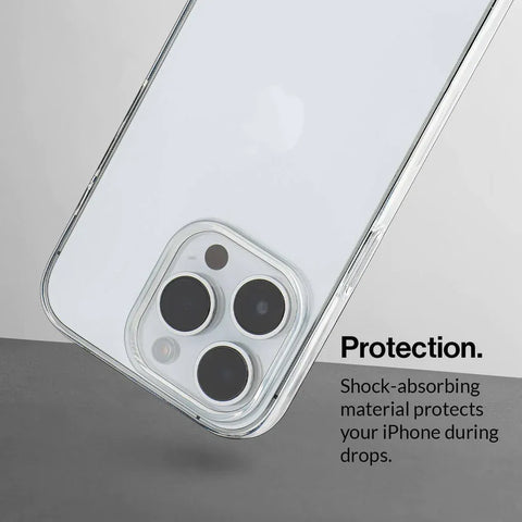 ERO Black & Clear Anti Drop Sleek Protective Cover for iPhone and Samsung