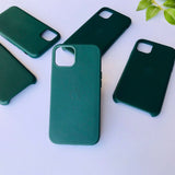 GREEN LEATHER CASE