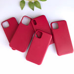 ROSE RED LEATHER CASE