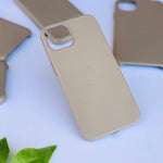 STONE GREY LEATHER CASE