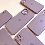LAVENDER MATTE GLASS CASE