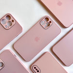 PEACH MATTE GLASS