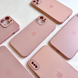 PEACH MATTE GLASS