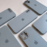ICE BLUE MATTE GLASS CASE