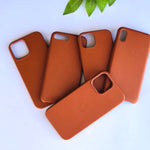 BROWN LEATHER CASE