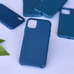 BLUE LEATHER CASE