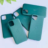 GREEN LEATHER CASE